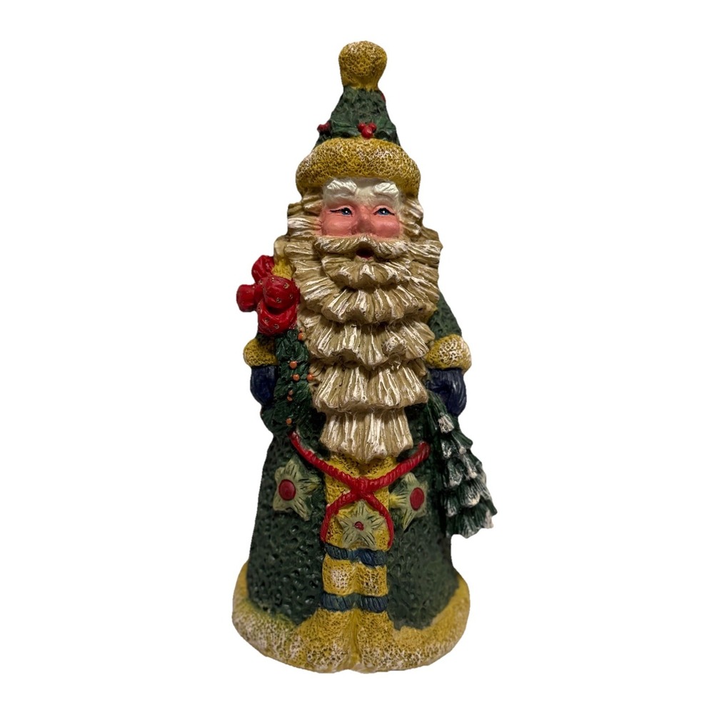 Santa Claus Standing Resin Figure Traditional Home Decor Large 12 inches